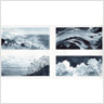 Greyscale Watercolour Studies