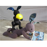 Poseable Plush Bunnies