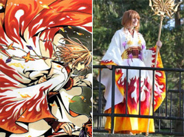 Tsubasa: Sakura's Fire Kimono